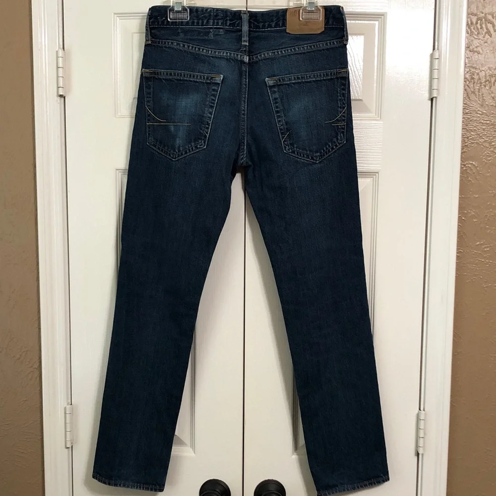 Hollister Men's Jeans Size 30X30 Dark Wash Straight Leg
